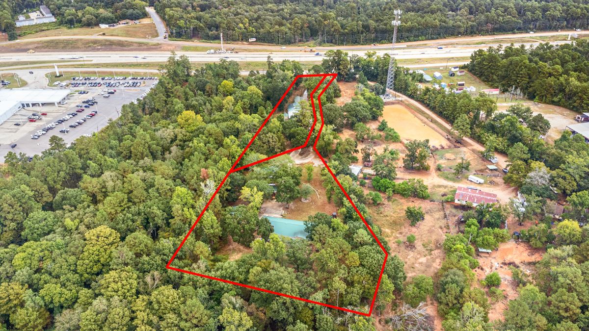 Versatile Commercial Site on I-45 South | Ideal for Retail, Office, or Service Use in Expanding Huntsville Corridor