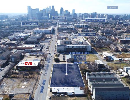 VacantLand space for Rent at Ross Avenue Infill Pad Sites in Dallas