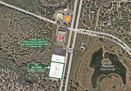 Retail space for Rent at Spring Branch Crossing - Hwy 281 & Rolling Creek in Spring Branch