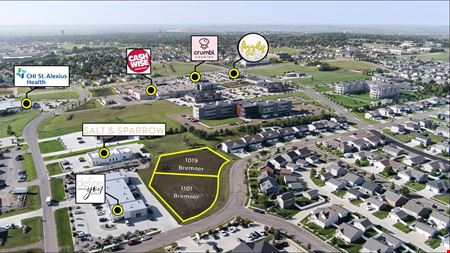 VacantLand space for Sale at 1019 & 1101 Bremner Ave in Bismarck