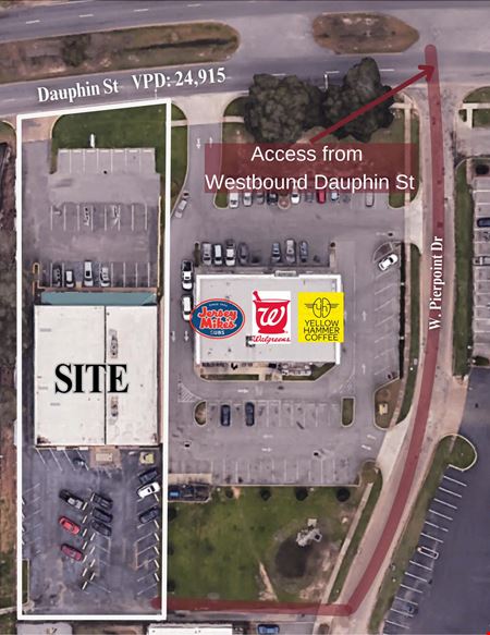 Office space for Rent at 3153 Dauphin St. in Mobile