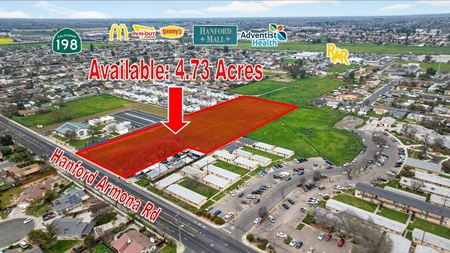 VacantLand space for Sale at ±4.73 Acres of Residential Land off Highway 198 in Hanford