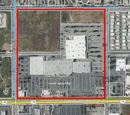 Retail space for Rent at Hemet Valley Mall in Hemet