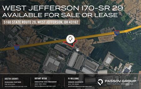 VacantLand space for Sale at West Jefferson I70-SR 29 in West Jefferson