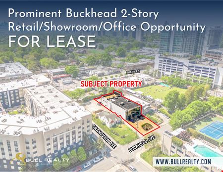 Commercial space at Prominent Buckhead 2-Story Retail/Showroom/Office Opportunity in Atlanta