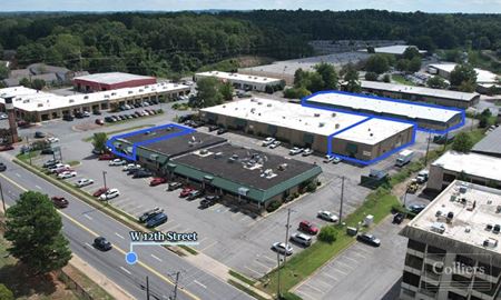 Industrial space for Rent at For Lease: Parkwood Center - 6801-6805 W 12th St in Little Rock