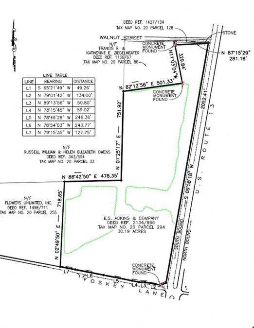 Route 13 Development Land
