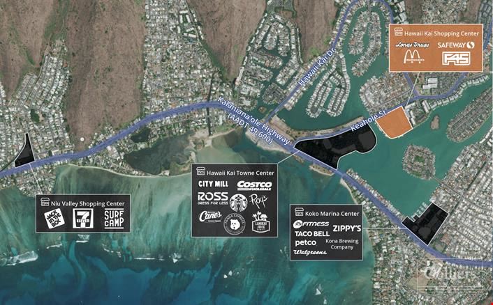 Hawaii Kai Shopping Center - Retail for Lease