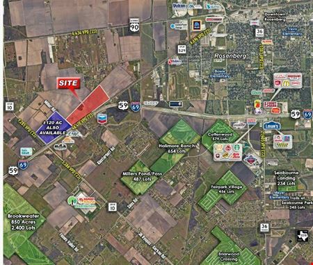 VacantLand space for Sale at 135.22 Acres - US 59 & Miller Rd in Rosenberg