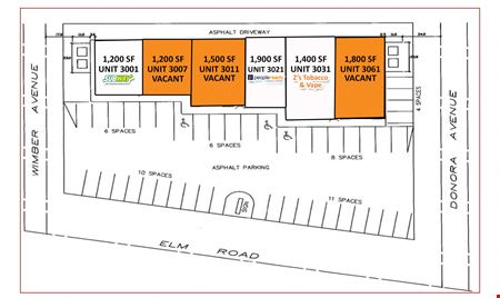Retail space for Rent at Colonial Plaza in Warren
