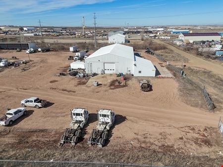 ±7,500 SF Shop | Fenced and Stabilized Yard