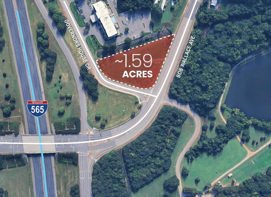 1.59 Acres Land Parcel in the Heart of Huntsville