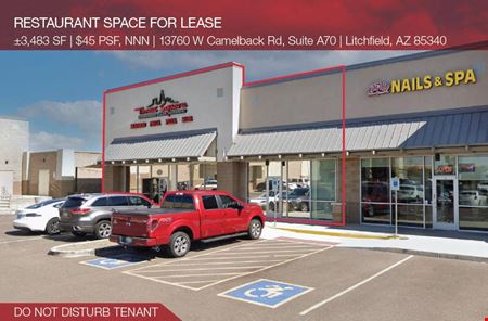 Retail space for Rent at 13760 W Camelback Rd in Litchfield Park