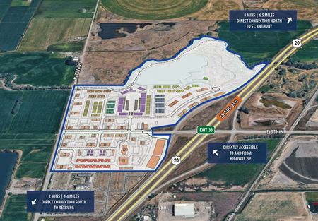 Highway 20 Interchange Pads