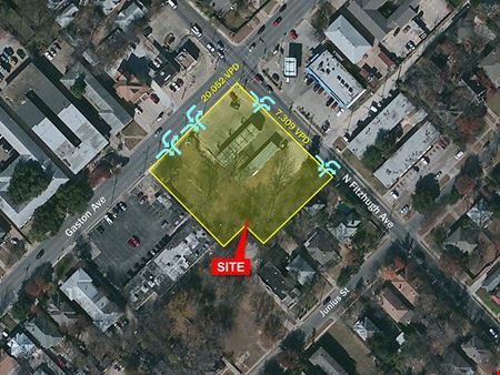 VacantLand space for Rent at East Dallas Hard Corner Pad Site in Dallas