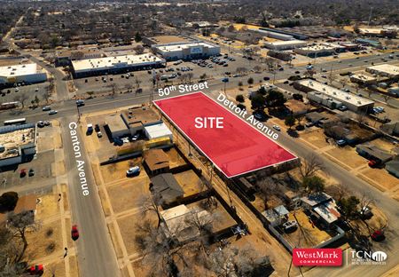 VacantLand space for Rent at 2808 50th St in Lubbock