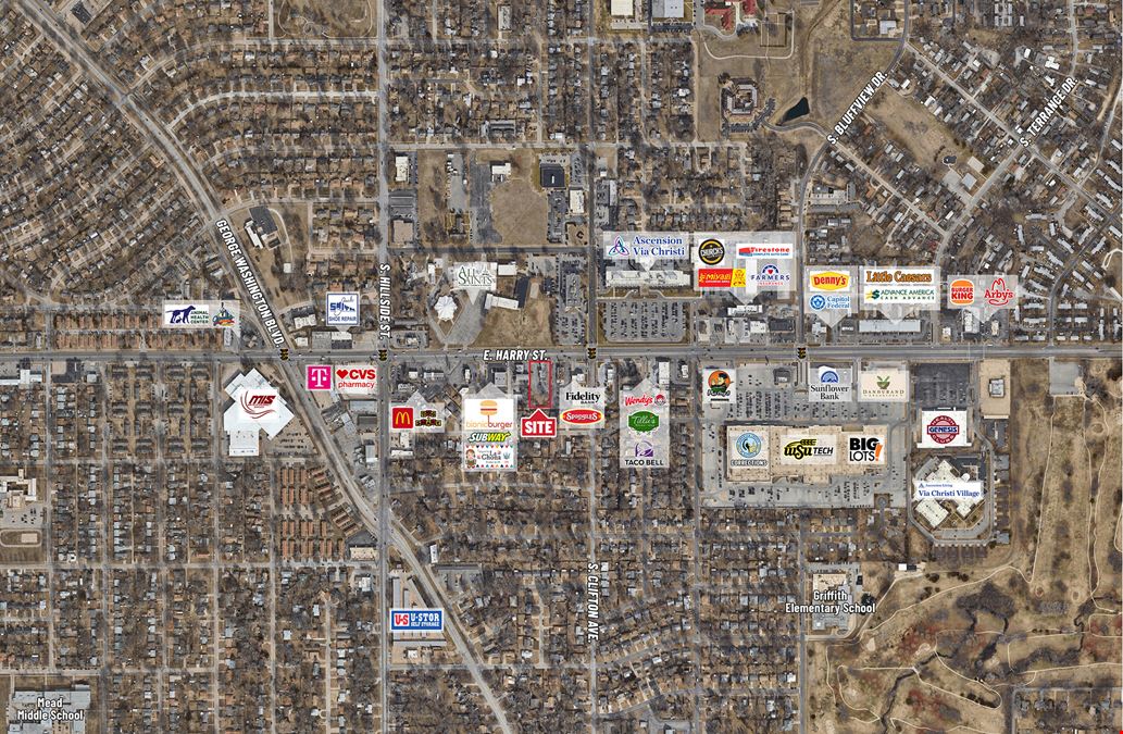 REDEVELOPMENT SITE AVAILABLE FOR SALE OR GROUND LEASE 3441 E. Harry