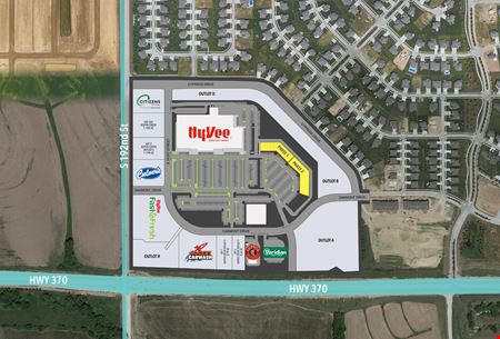 Commercial space at Aspen Creek Retail in Omaha