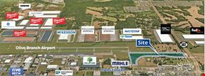 Industrial Lots for Sale or Build-to-Suit in Olive Branch, MS
