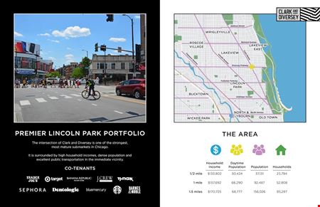 Retail space for Rent at Clark & Diversey in Chicago