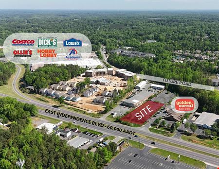 VacantLand space for Rent at Charlotte MSA Pad Site Available (Matthews, NC) in Matthews