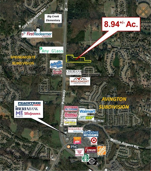 +/-8.94 Acre Assemblage