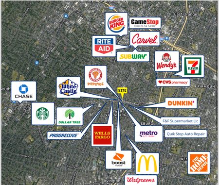 Retail space for Rent at 907 South Orange Avenue in East Orange