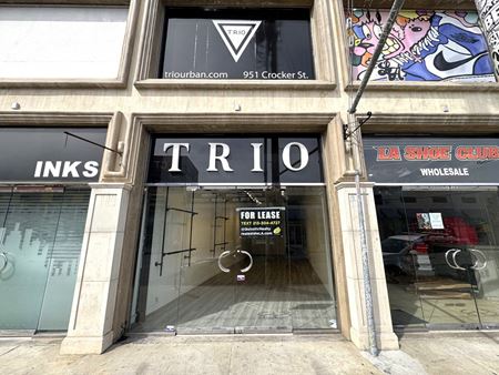 Retail space for Rent at Fashion D. Commercial Lofts/Showrooms in Los Angeles