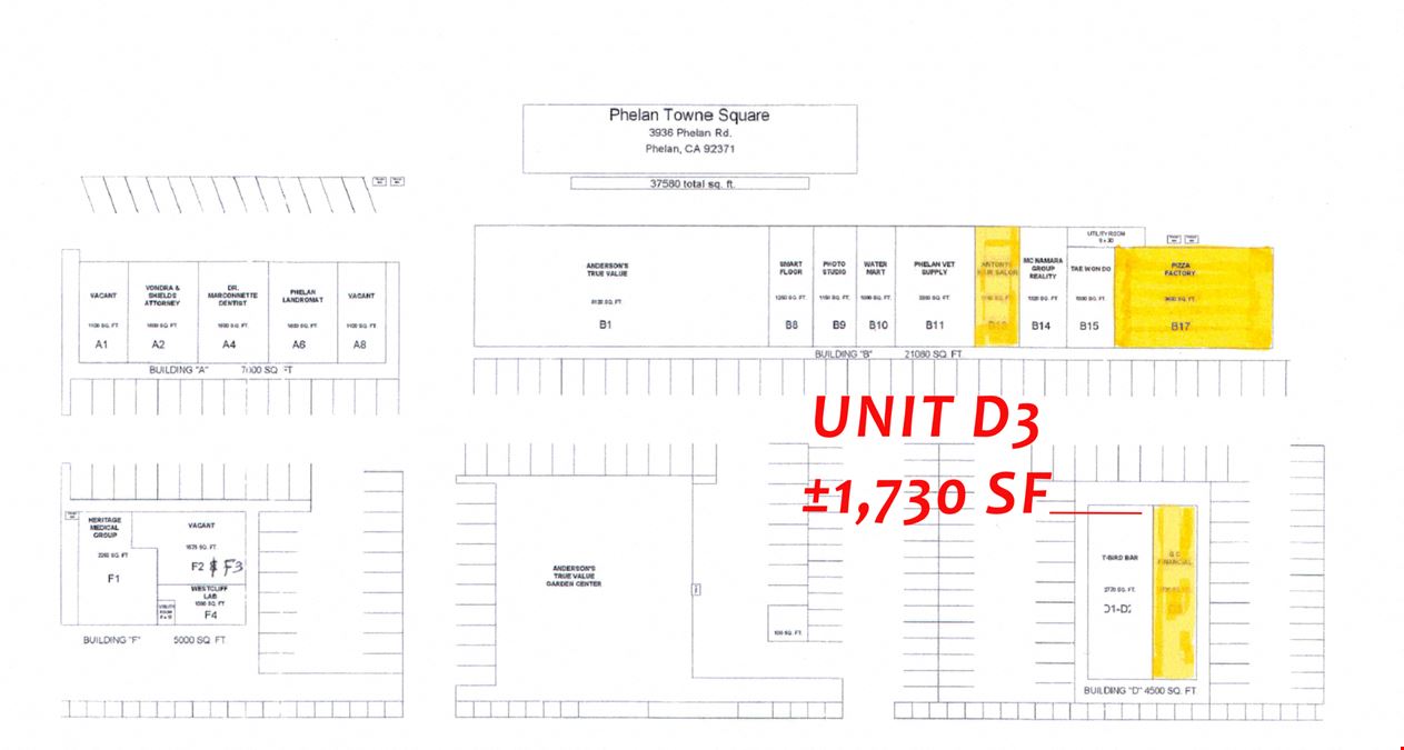Phelan Towne Square Unit D3