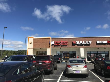 For Lease - Walmart Shadowed Strip Center End Cap