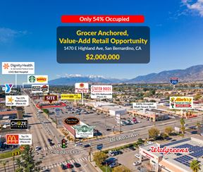 Grocer Anchored Value-Add Retail Opportunity