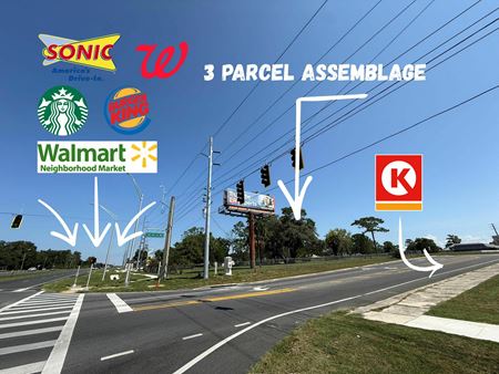 Three-Parcel Maricamp Assemblage at Lighted Intersection