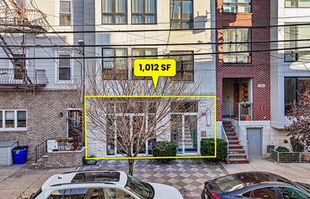 Retail space for Rent at 411 Jefferson St #1 in Hoboken