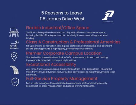 115 James Drive West