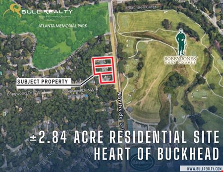 VacantLand space for Sale at Under Contract | ±2.84 Acre Residential Site | Located In The Heart of Buckhead in Atlanta