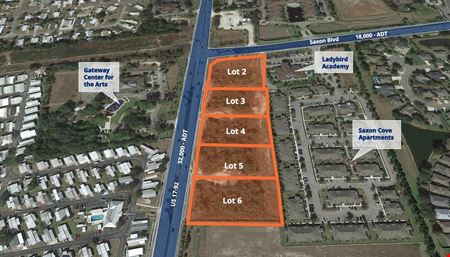 VacantLand space for Sale at Saxon Cove, Retail Pads for Immediate Development in Debary