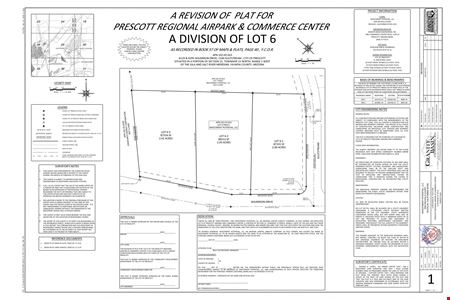 VacantLand space for Sale at Lot #6 in Prescott Airpark in Prescott