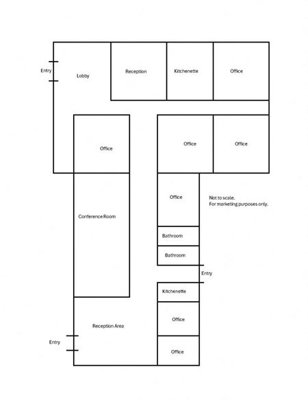 Office space for Rent at Newly Renovated Office - Midtown - West 5th Avenue in Tallahassee