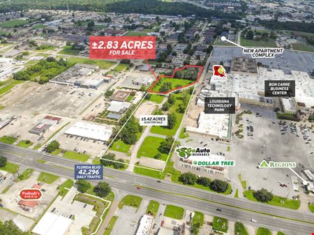 VacantLand space for Sale at Development Land off Florida Blvd near Bon Carre in Baton Rouge
