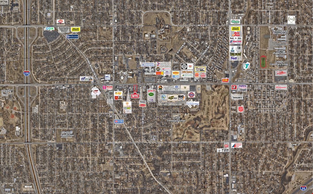 REDEVELOPMENT SITE AVAILABLE FOR SALE OR GROUND LEASE 3441 E. Harry