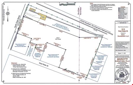 VacantLand space for Rent at 2+/- Acres up to 8+/- Acres w/Rail line access in Olean