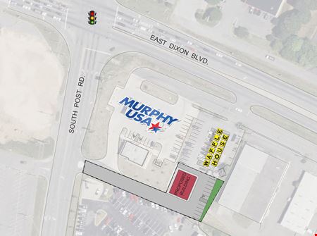 VacantLand space for Rent at Retail Site with visibility from Hwy 74 in Shelby, NC in Shelby