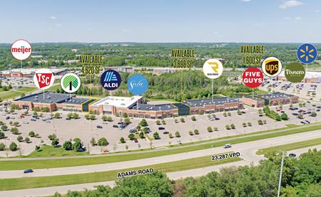 Retail space for Rent at Adams Marketplace in Rochester Hills