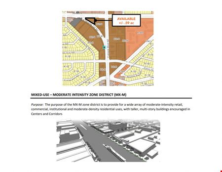 VacantLand space for Rent at Sapir Corner in Albuquerque