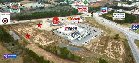 Land space for Sale at 1.06-3.66 Acre Hotel, Restaurant, Retail Sites for Sale in Pelham