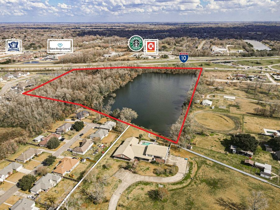 Prime I-10 Development Opportunity in Prairieville, LA
