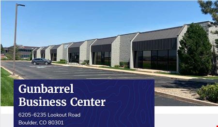 Industrial space for Rent at Gunbarrel Business Center in Boulder