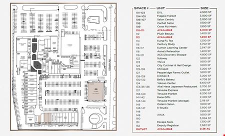 Retail space for Rent at Kenny Center – Existing 4,200 SF in Columbus