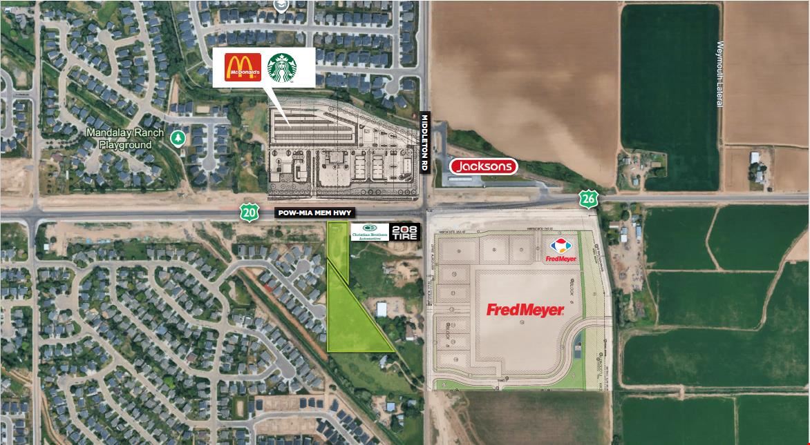 RETAIL PAD - RESIDENTIAL DEVELOPMENT LAND