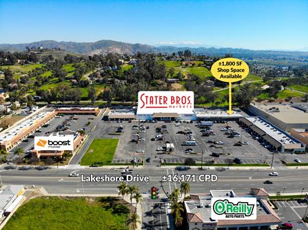 Retail space for Rent at Lakeshore Plaza in Lake Elsinore